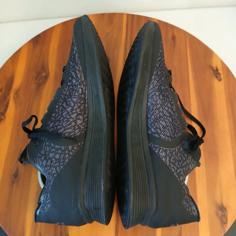 NIke Air Jordan 88 Racer Mens 11 Black Elephant Print Running Shoes AV1200-001